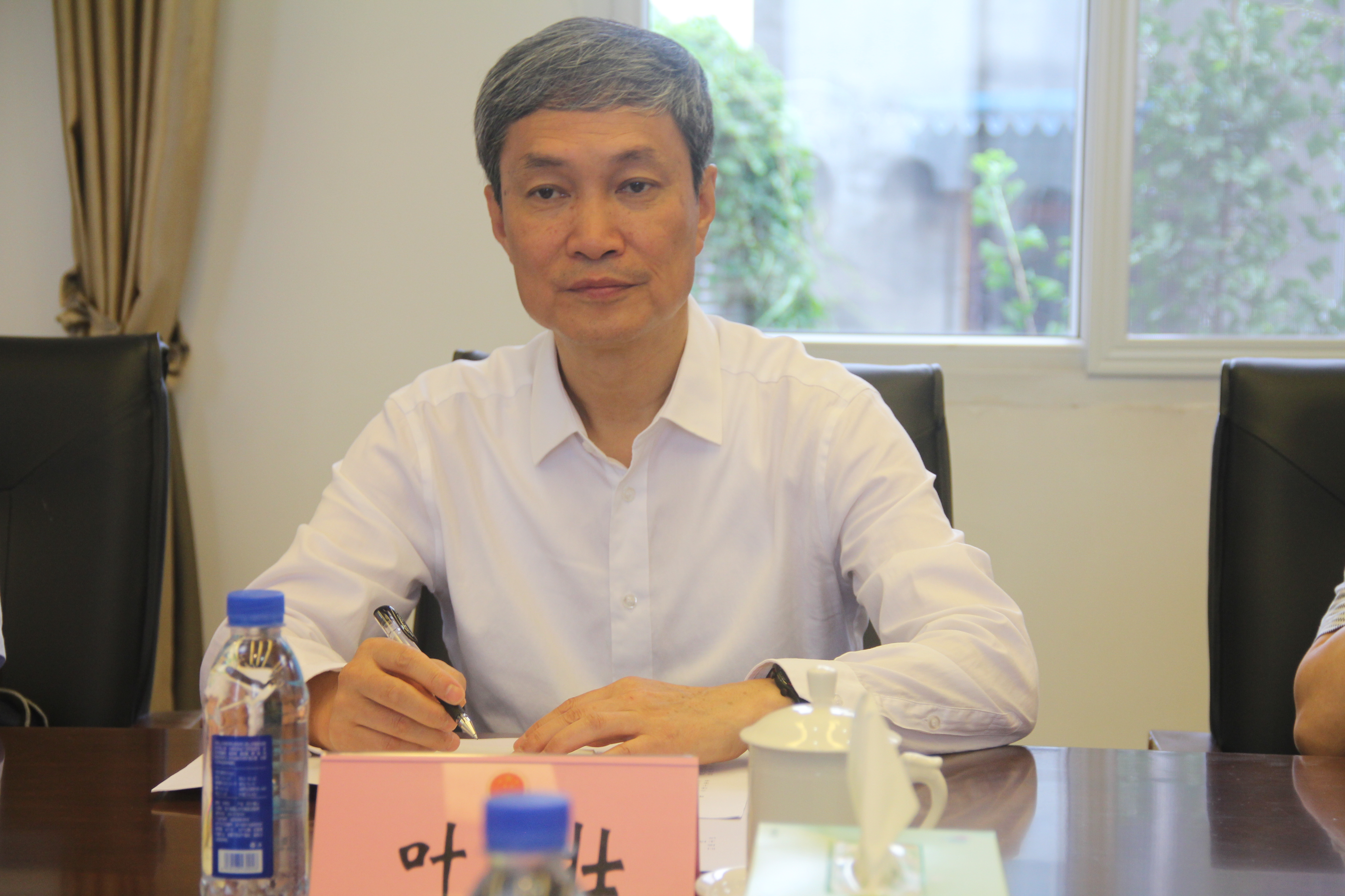 省人大常委会副主任叶壮莅眉调研代表工作