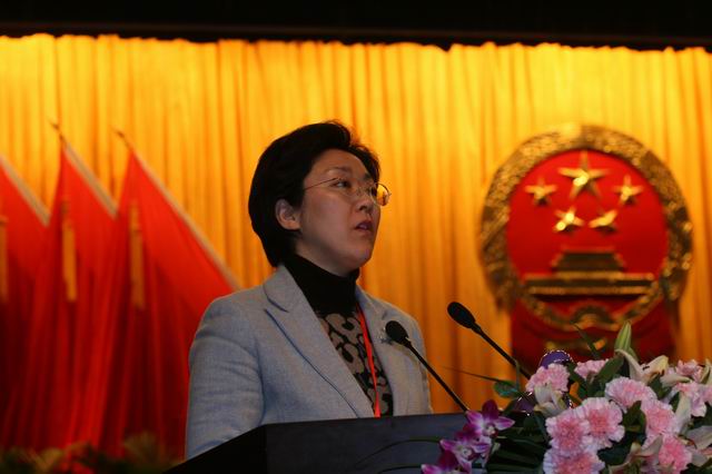 市长李静作政府工作报告